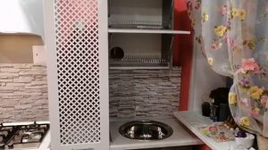 Напольный котел на кухне