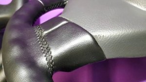 Перетяжка руля каучуком .толщина имеет значения