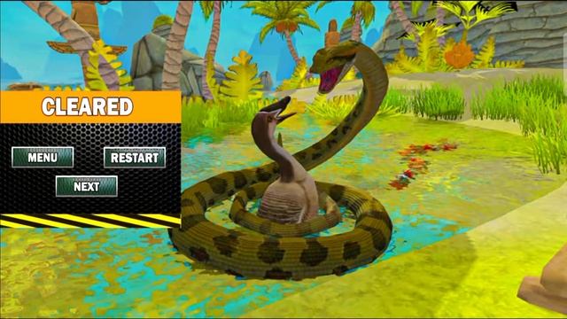 Green Angry Anaconda Deadly Giant Attack - Anaconda Snake Survival Wild Jungle Rat Android Gameplay смотреть онлайн