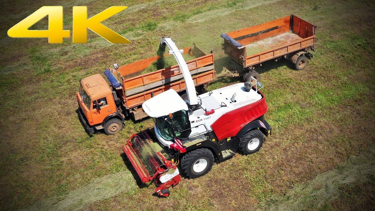 Кормоуборочный комбайн RSM 1401 - современная техника для серьезных задач