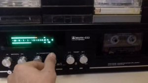 Магнитофон маяк-233 стерео в хорошим состояние не давно купил