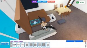 Speed Build Adopt me futuristic house/Гостинная и кухня в Futuristic house/Roblox Adopt me