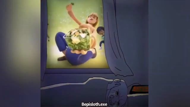 Grubhub Ad but Wojack Tries to Sleep смотреть онлайн