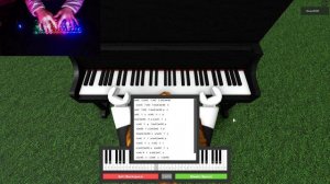 How to play Sweden/Minecraft song on piano! (Roblox)