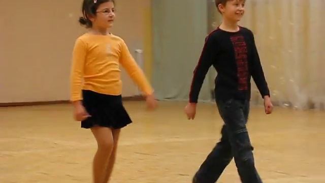 Танцы, на тренировке, медленный вальс , Октябрь 2007г.