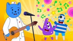 Кто поёт лучше всех | Космический Доктор Кот| Мультфильмы для детей