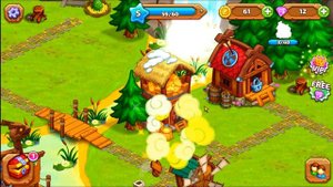 Nort Farm for Android - геймплей игры Ферма Викингов с Драконами ????????????