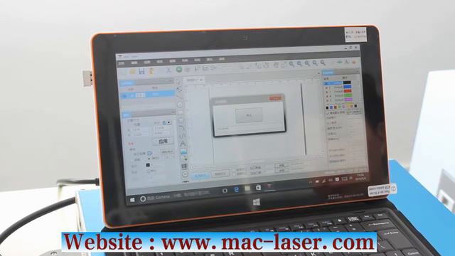 Mac Mini Fiber Laser Intelligent Marking Machine MZF-20 смотреть онлайн
