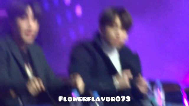 190106 GDA 2019 골든디스크 대상 방탄소년단  Jungkook focus(Reaction to 아이즈원 stage)