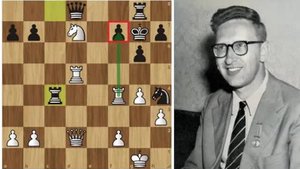 Здоровый "бычара" выбивает двери! В.Смыслов-Н.Падевский. Шахматы