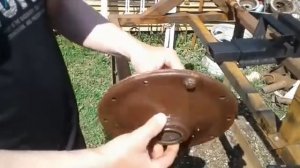 Ремонт фланца бетономешалки