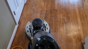 Amazing hardwood floor cleaning & buffing