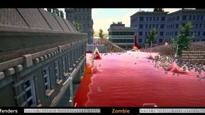 City Invasion of 10 MILLION ZOMBIES - Ultimate Epic Battle Simulator 2 UEBS 2 (4K)