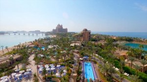 Дубай аквапарк Атлантис видео. Water park Dubai Palm Jumeirah Atlantis Aquaventure