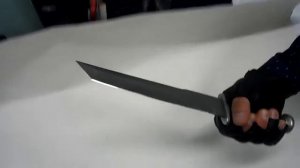 Нож для охоты , рыбалки ручной работы- Кабар Танто.mp4