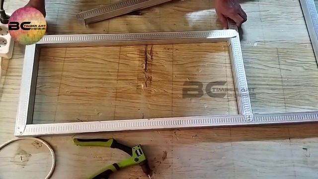 cara membuat pintu sliding dari baja ringan / galvalum || Pintu ||| BC TimberArt смотреть онлайн