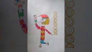 рисуем скомороха