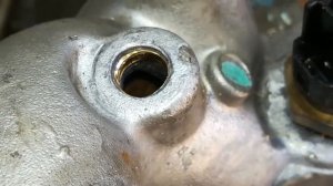 Mitsubishi L200 сломался датчик температуры удаление