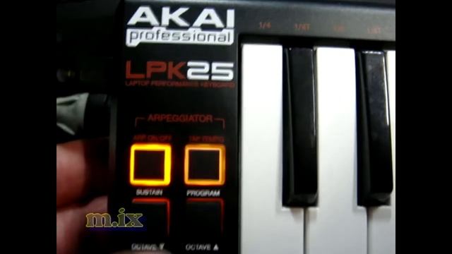 AKAI LPK-25 MIDI клавиатура синтезатор Ремонт радиоаппаратуры