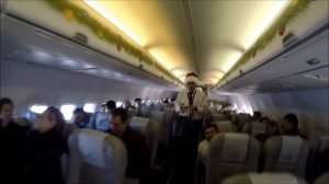 Новогодний рейс авиакомпании SCAT