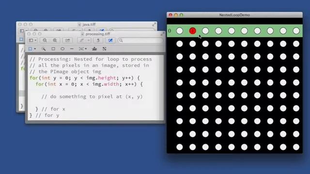 Chapter 5 "byte:" Nested for loop illustration смотреть онлайн