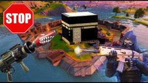 В Fortnite побуждают разрушить "Каабу"?