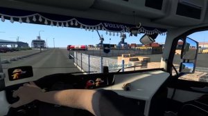 Relaxing driving with volvo truck - Euro Truck Simulator 2 | ( NO TALK VIDEO )