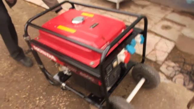 Генератор HONDA. смотреть онлайн