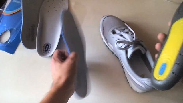 Стельки Scholl Gel Activ Work подрезка и установка смотреть онлайн