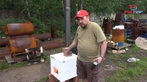 ОГНЕЗАЩИТА в БАНЕ! Защитный экран для печи и дымохода. ПРОМАСИЛ vs СУПЕРИЗОЛ