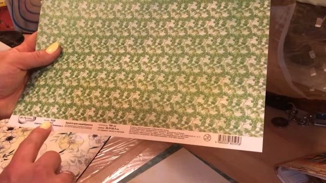 Мои покупки /распродажа Mr.Painter/ скрапбукинг смотреть онлайн