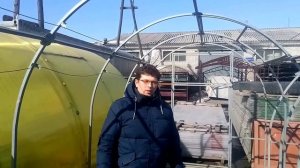 Теплица Ясна 2Ц 2х4 метра видео отзыв