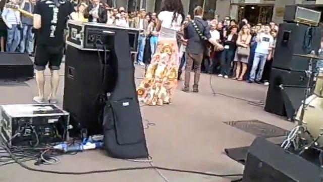 Снимали клип на арбате =)) смотреть онлайн