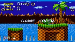 Sonic the Hedgehog gameplay (PC Game, 1991)
