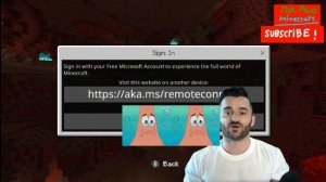 How to sign into Microsoft Minecraft account  on the Nintendo Switch - Minecraft Bedrock(1.16.21)