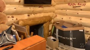 Баня под ключ. Обзор бани из кедра.