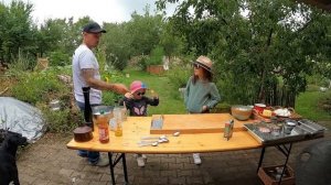 Kochkäse selber machen | Kochkäse mit Musik | Odenwälder Art gekocht auf dem Feuer im Rigottiland