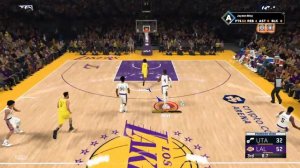 NBA 2K23 cool chase down block