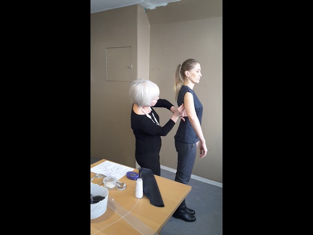 Мастер класс по раскрою сразу на ткани 11. #shorts