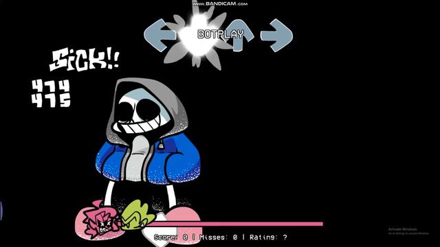 Undertale mod but its sans vs Dusttale sans смотреть онлайн