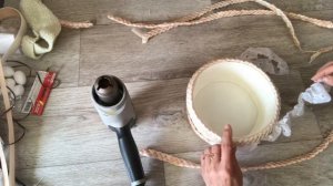 #идеи корзинка из изолона