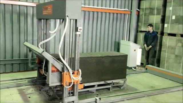 ? Автоматическая резка газобетона 