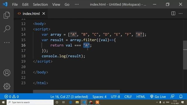 How To Filter Array Based On Another Array || Javascript || Javascript Tutorial || Javascript Cours