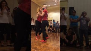 Tanja La Alemana y Jorge Ataca Bachata Demo at USA Bachata Kizomba Festival