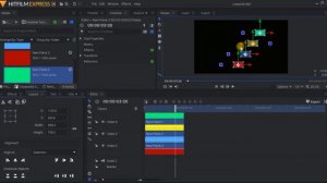 HitFilm Express. Урок 5. Интерфейс. Панели Control и Layout.