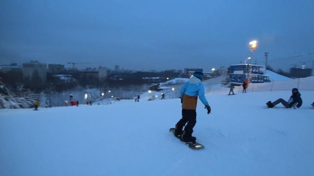 Открытие сезона в Москве Горнолыжный комплекс Кант смотреть онлайн