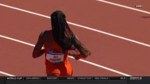 Florida 42.95 wins women 4x100m Relay Final NCAA Outdoors 2015