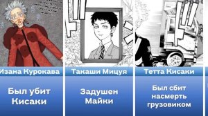 Причины Смерти Всех Персонажей из Аниме Токийские Мстители