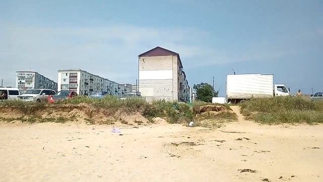 Приморский край. Пляж пос.Южно-Морской.