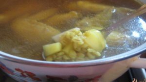 Рассольник с курицей